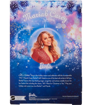 Barbie Navidad Mariah Carey HJX17