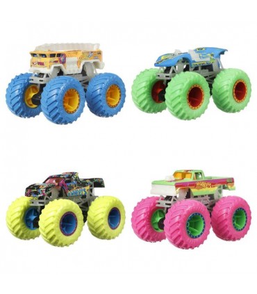 Monster Truck Glow 1:64 Wheels HCB50