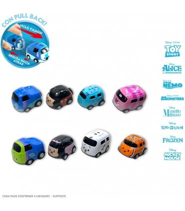 Pack 4 Mini CutesCars Disney Ref:AR79360