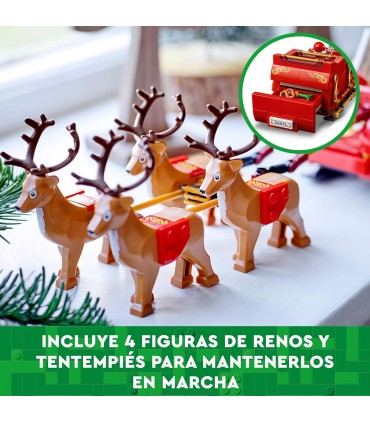 Trineo De Papel Noel Ref: 40499