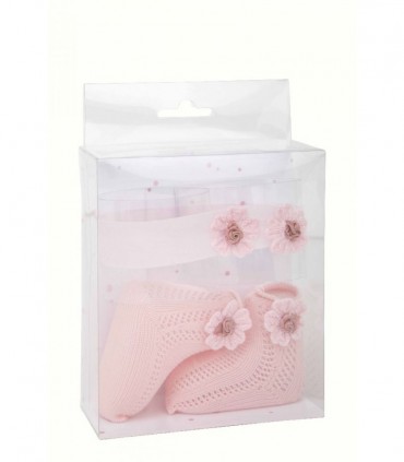Set Calcetines Rosa C/Cinta Ref: 6369