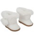 Set Botas Blancas Pelo Muñecos 45Cm 6316