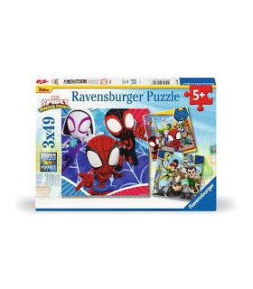 Puzzle Marvel Spidey 3*49Pcs Ref: 05730