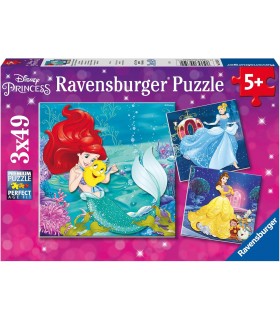 Puzzle Princesa 3*49 Pcs Ref: 09350