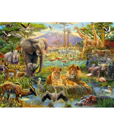 Puzzle Animales La Sabana 200Pcs 12891