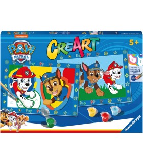 Creart Paw Patrol, Kit Pintar C/Numer.