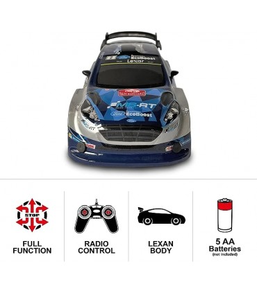 Coche R/C Ford Fiesta WRC 1:24 Ref:63537