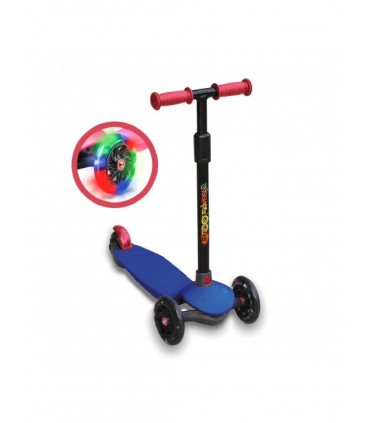 Patineta 3 Ruedas Azul C/Luz 914D00019