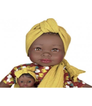 Muñeca Maria C/Bebe Brown 45Cm 6450