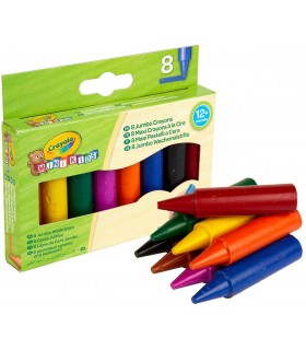 Caja 8 Ceras Jumbo Ref: 81-0080