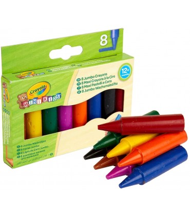 Caja 8 Ceras Jumbo Ref: 81-0080