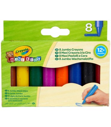 Caja 8 Ceras Jumbo Ref: 81-0080