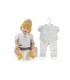 Reborn Kevin S/Pelo Camisa,Gorro 10249