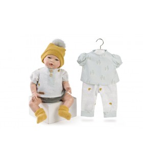 Reborn Kevin S/Pelo Camisa,Gorro 10249