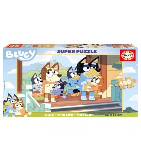 Puzzle 100Pcs Bluey Madera Ref: 19967