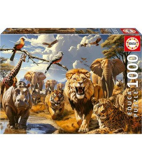 Puzzle 1000Pcs Animales Salvajes 19920