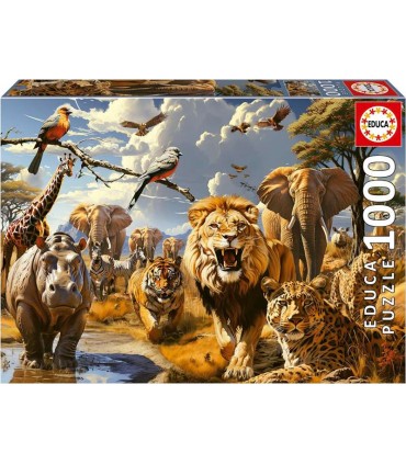 Puzzle 1000Pcs Animales Salvajes 19920