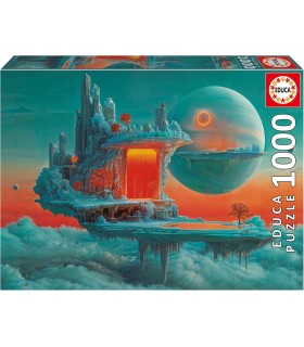 Puzzle 1000Pcs Planeta Fuego,Hielo 20237
