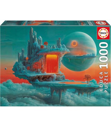 Puzzle 1000Pcs Planeta Fuego,Hielo 20237