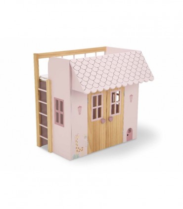 Cama Casita Natur 50x39x50 Ref: 21589