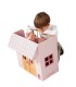 Cama Casita Natur 50x39x50 Ref: 21589