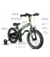 Bicicleta Miniby 14" 3 En 1 Verde 5987
