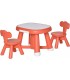 Set Mesa + 2 Sillas 64*52*45,5Cm 5924