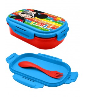Sandwichera C/Cubierto Mickey MK30012