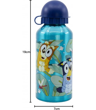 Botella Aluminio Bluey Peq.400ML 50634