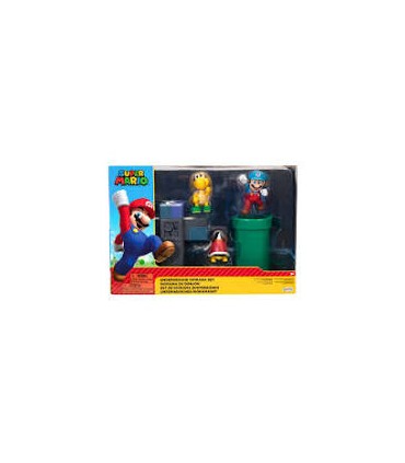 Caja Set Diorama Mario Subterrane. 40426