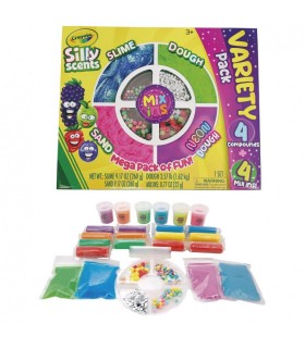 Maletin Crayola Pearl Dough 16Pcs 25032