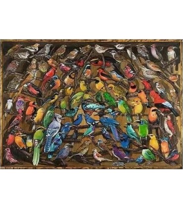 Puzzle Pajaros 1000 Pcs Ref: 002819