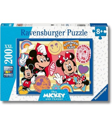 Puzzle Mickey,Minnie XXL 200Pcs 041368