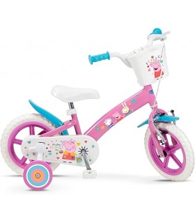 Bicicleta 12" Peppa Pig Rosa Ref: 1195