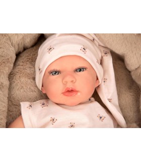 Muñeca Reborn Lidia Beig 40Cm Ref: 98189
