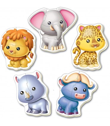 Puzzles 5 Baby Animalitos 14197