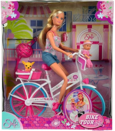 Muñeca  Steffi C/Bicicleta Tour 5739050