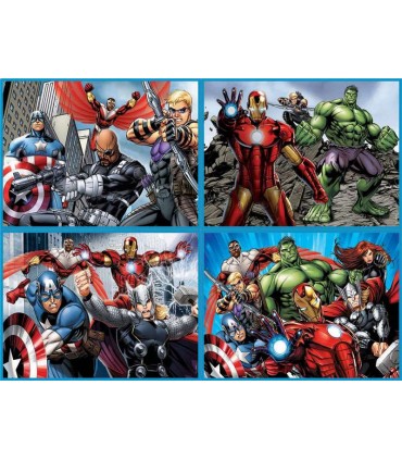 Multi 4 Puzzle Avengers Ref: 16331
