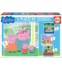 Puzzle 4 Peppa Pig 6+9+12+16 Ref: 15918