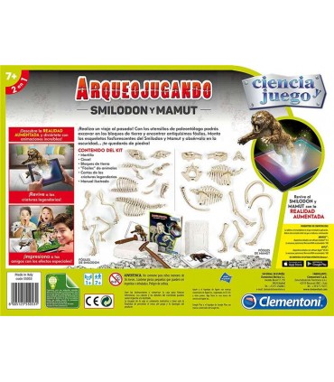 Arqueojugando Mamut y Smildon Ref: 55053