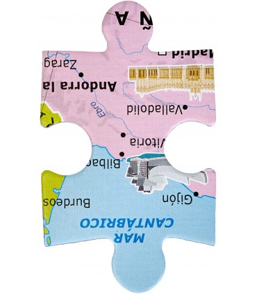 Mapa Geografico Descubre Eurp. Ref:55120