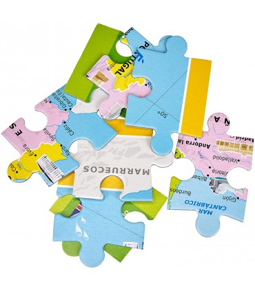Mapa Geografico Descubre Eurp. Ref:55120