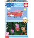 Puzzle 2*16 Pcs Madera Peppa Pig Re17157
