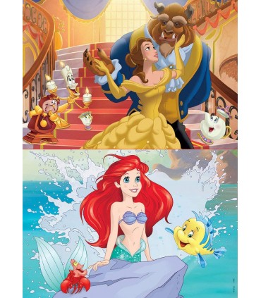 2 Puzzle Madera Princesas 17164