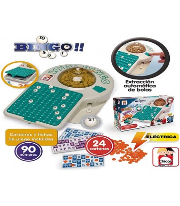 Bingo Electrico + 24 Cartones Ref: 22302