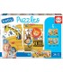 Baby Puzzles Bus Animalitos 17575