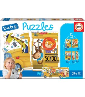 Baby Puzzles Bus Animalitos 17575