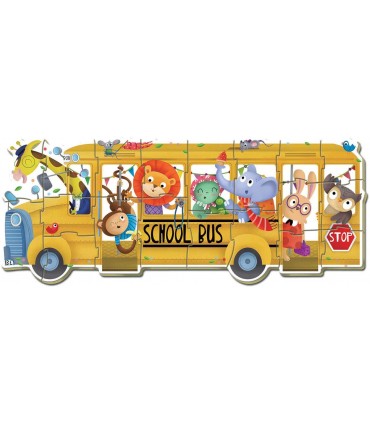 Baby Puzzles Bus Animalitos 17575