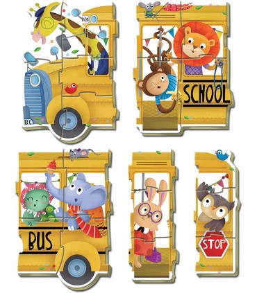 Baby Puzzles Bus Animalitos 17575