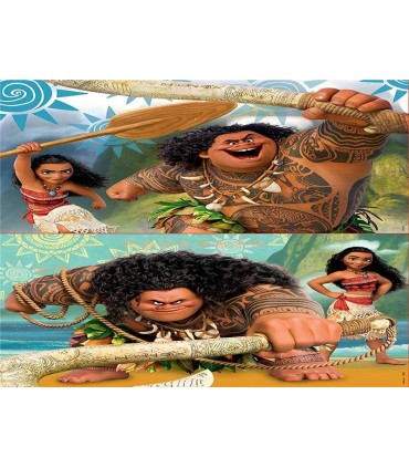 Puzzle 2 x 48 Pcs Vaiana Ref: 16952